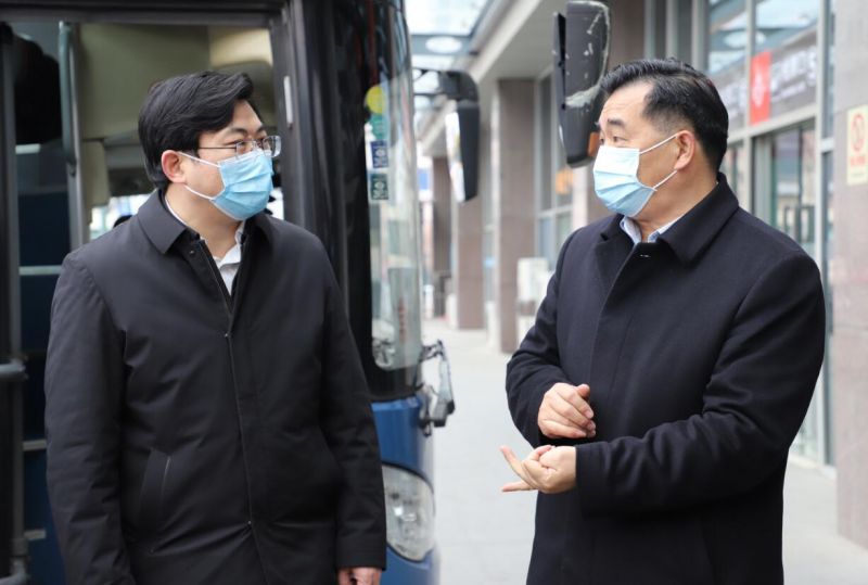 市委常委、武進(jìn)區(qū)委書記喬俊杰督查武進(jìn)汽車站春運(yùn)及疫情防控工作